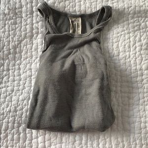 Free People Tank Top - Medium - Grey